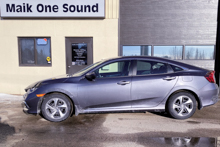 2020 Honda Civic with professional window tint